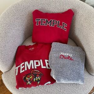 Temple University Sweatshirt Bundle